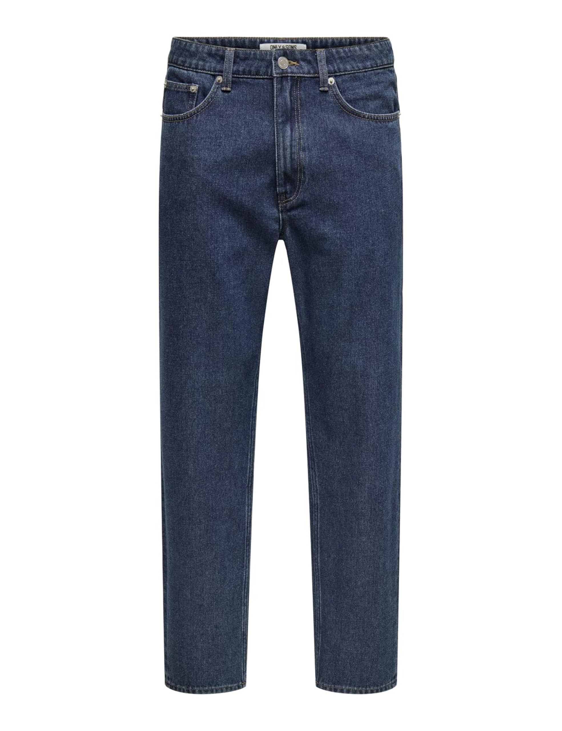 Only & Sons Onstye Loose Tapered Jeans 31W/32L Nero Delavé
