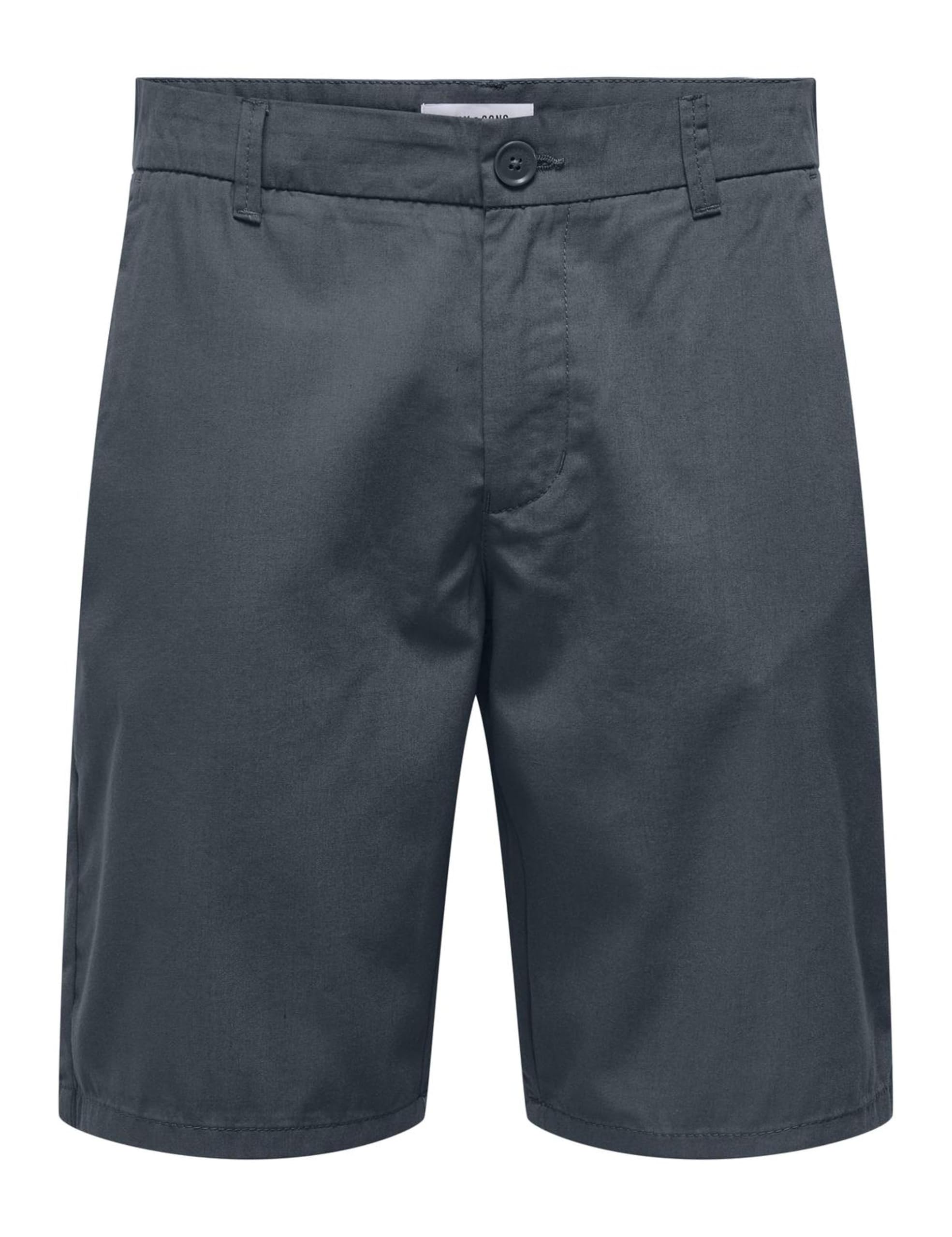Only & Sons Onskal Chino 0287 Shorts Uomo Cotone Nero