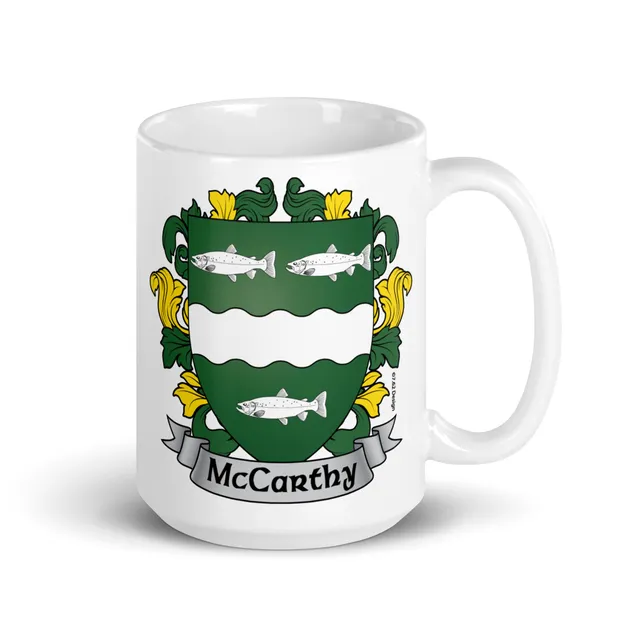 7.62 Design McCarthy tazza ceramica 15oz stemma irlandese