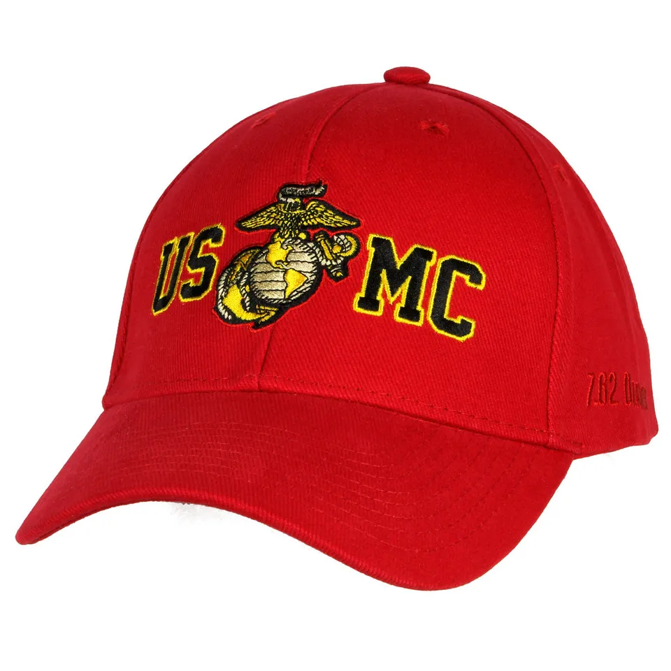 7.62 Design USMC Twill cappello rosso taglia unica cotone