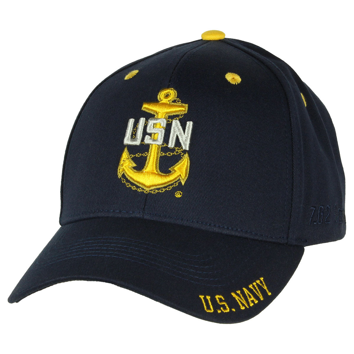 7.62 Design US Navy Chief Cappello twill blu navy