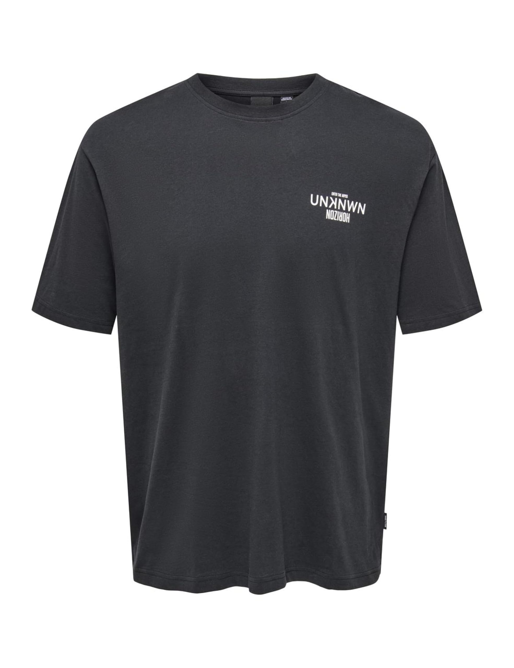 ONLY & SONS Onskeane T-Shirt Bianco Cotone Girocollo