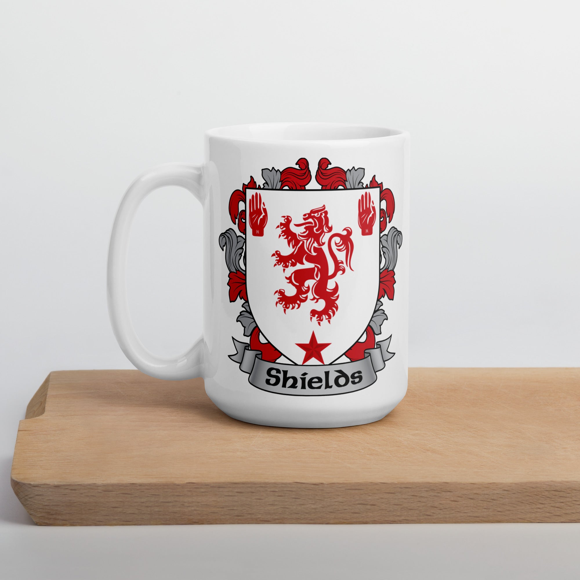 7.62 Design Shields Tazza ceramica 15oz stemma irlandese