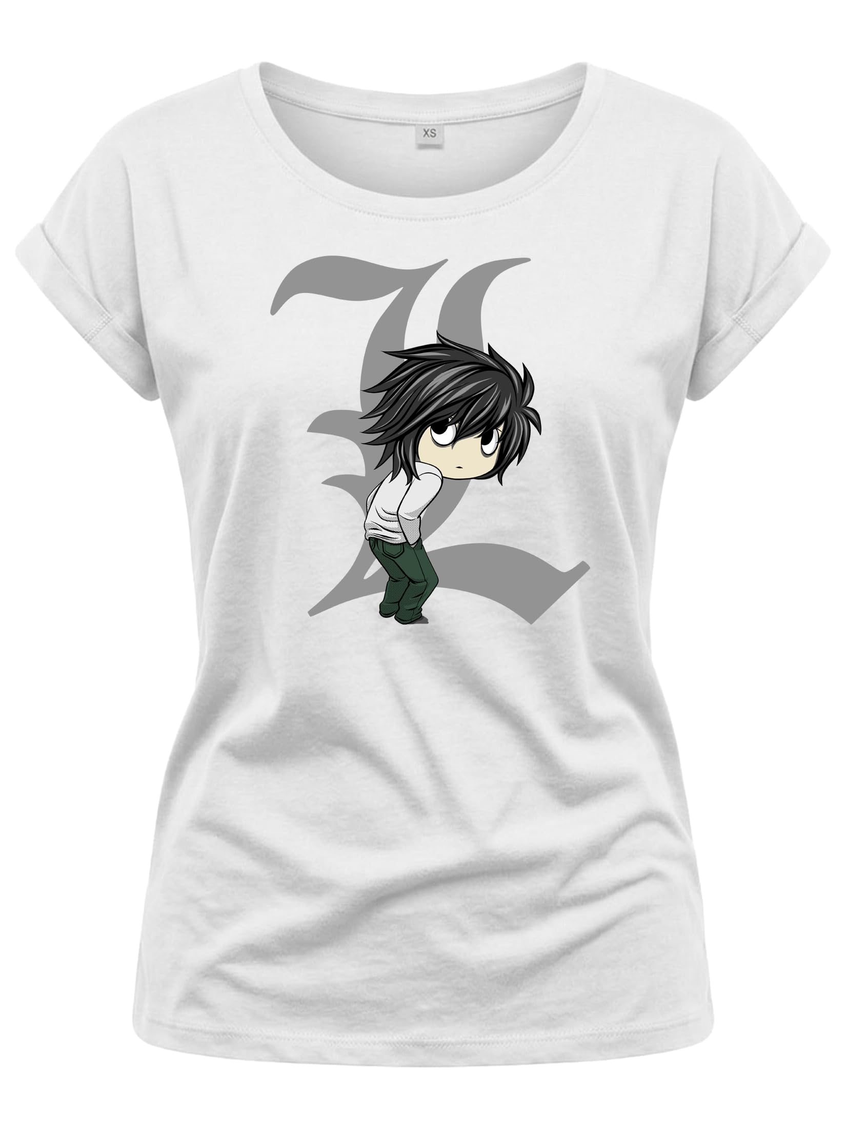Makaya Death by Ryuk T-Shirt Donna Nero taglia S cotone
