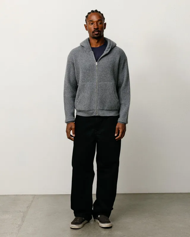 Stussy Big Ol Jean Denim Raw Black 100% Cotone