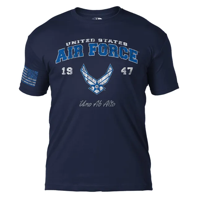 7.62 Design US Air Force Vintage T-Shirt uomo blu navy cotone