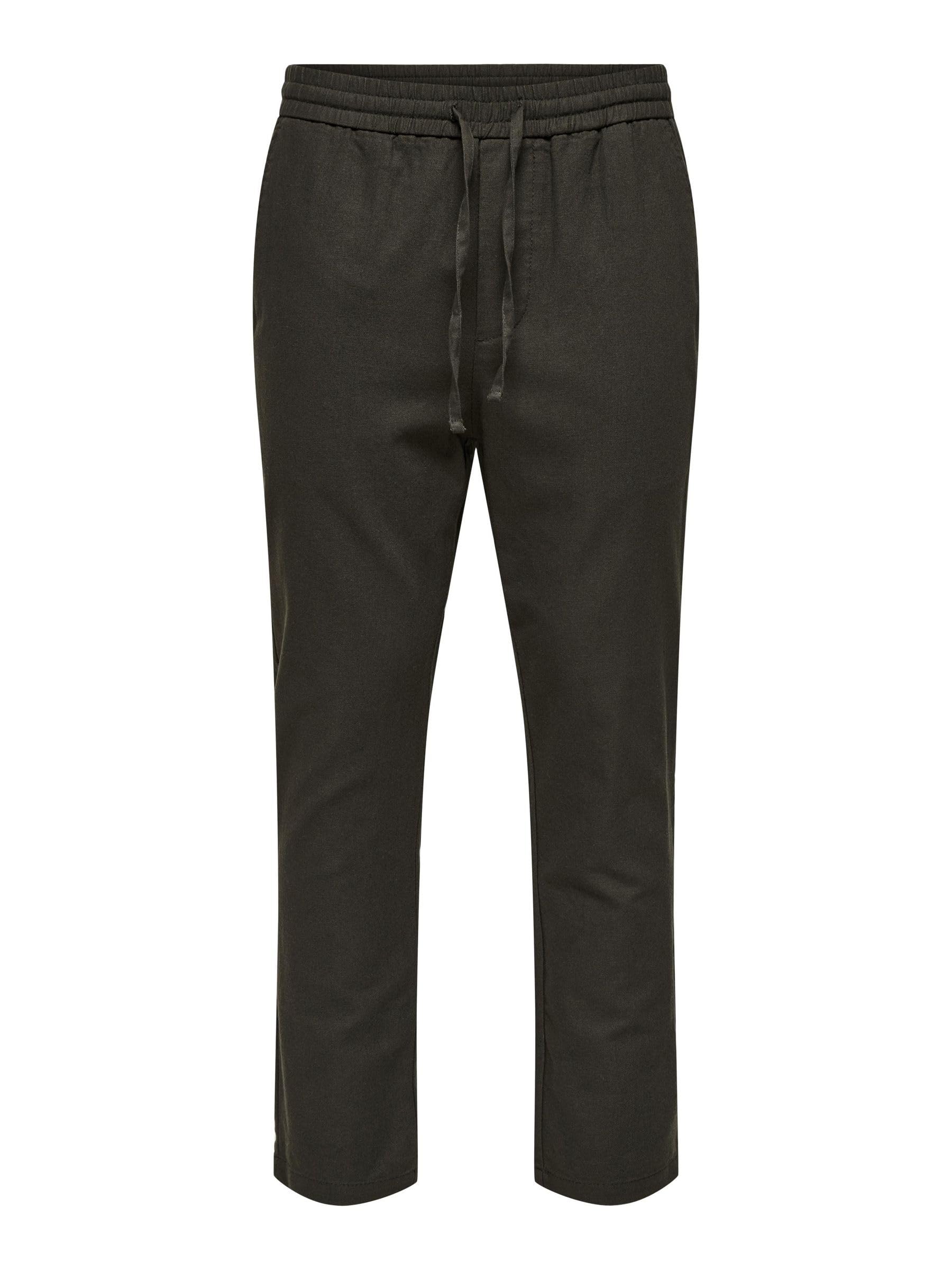 ONLY & SONS Linus Joggers Uomo Verde Taglia S