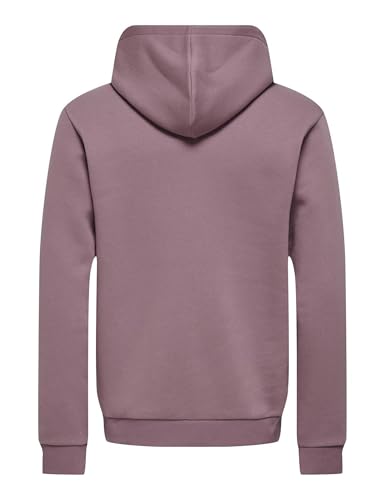 ONLY & SONS Onsceres felpa cappuccio Twilight Mauve XS