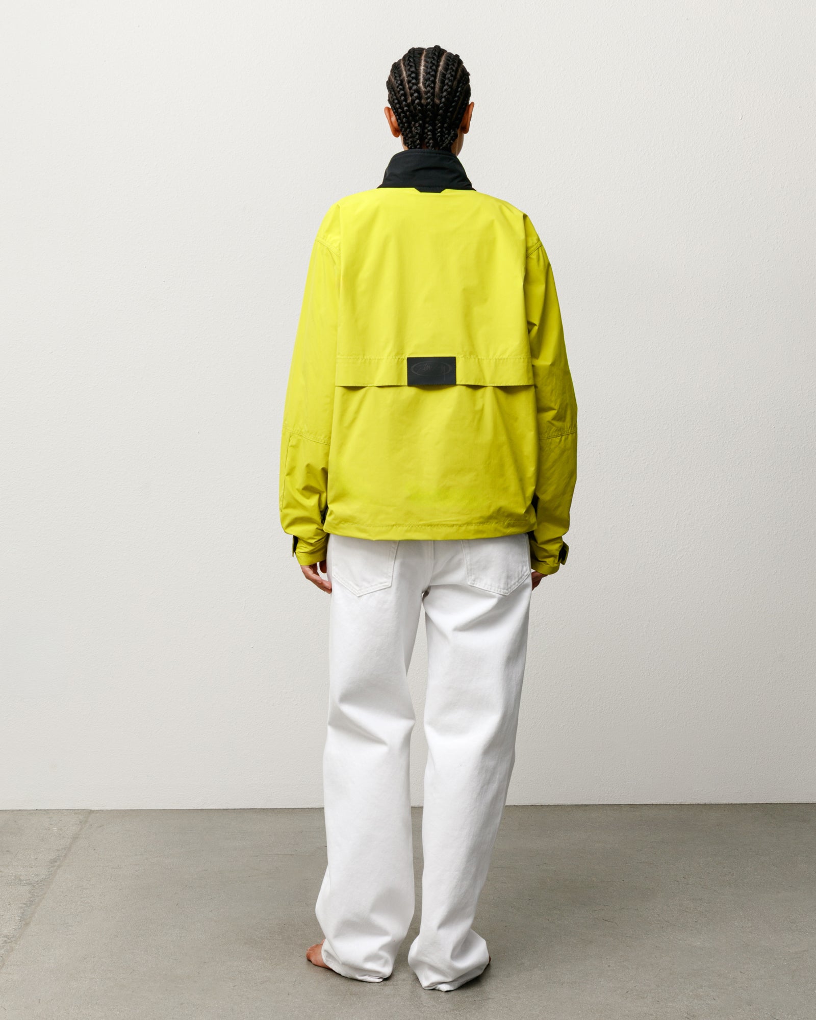 Stussy MX Jacket giacca lime ripstop idrorepellente