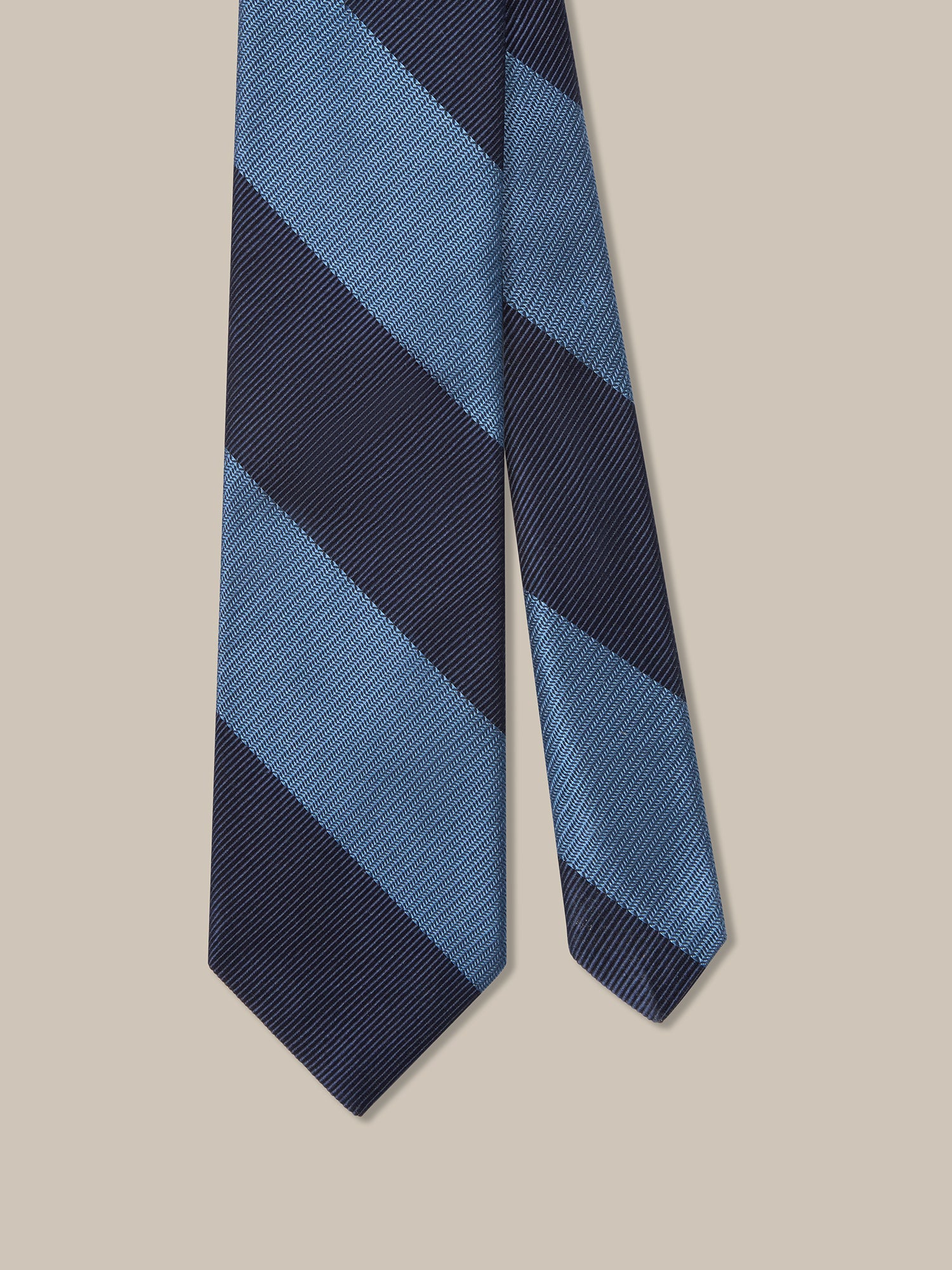 Robert Talbott Robert Fancy Mogador Best of Class cravatta blu navy