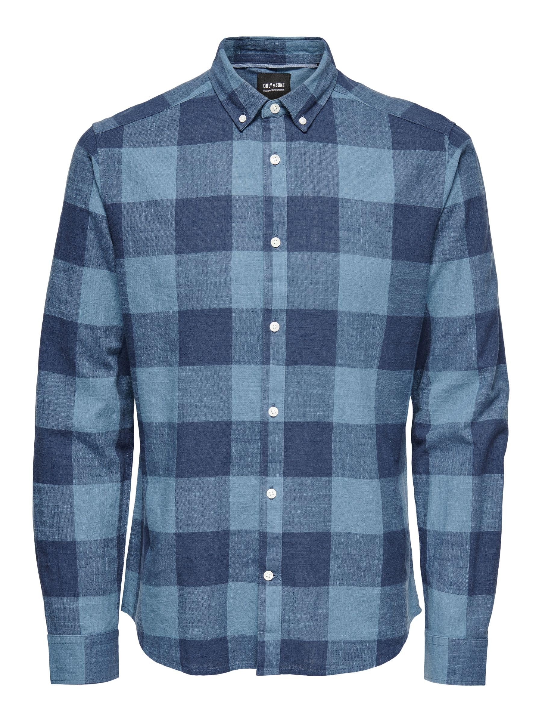 Only & Sons Big Dipper camicia quadri slim S