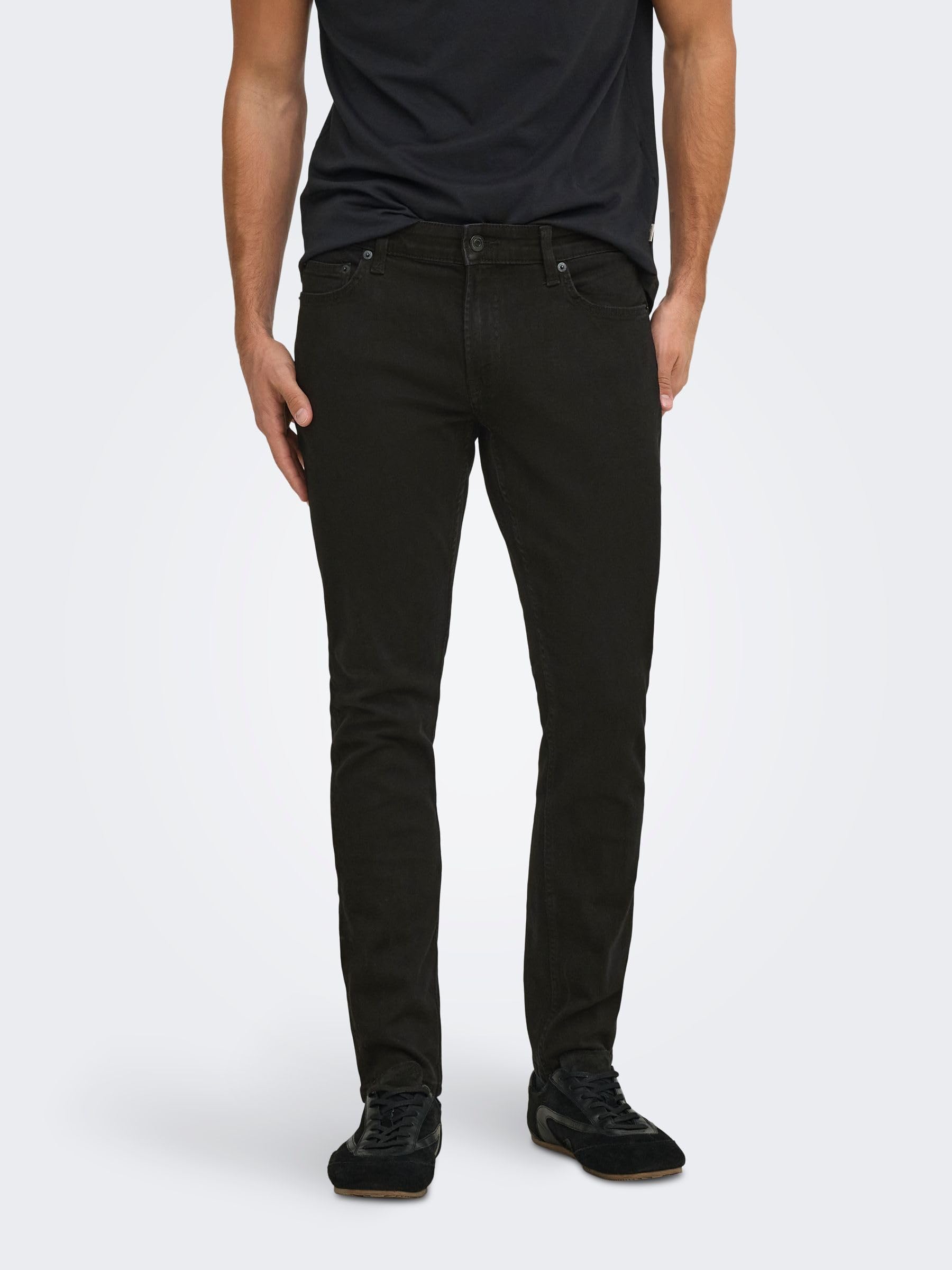 Only & Sons Onsloom Slim Jeans uomo 32W/32L black denim