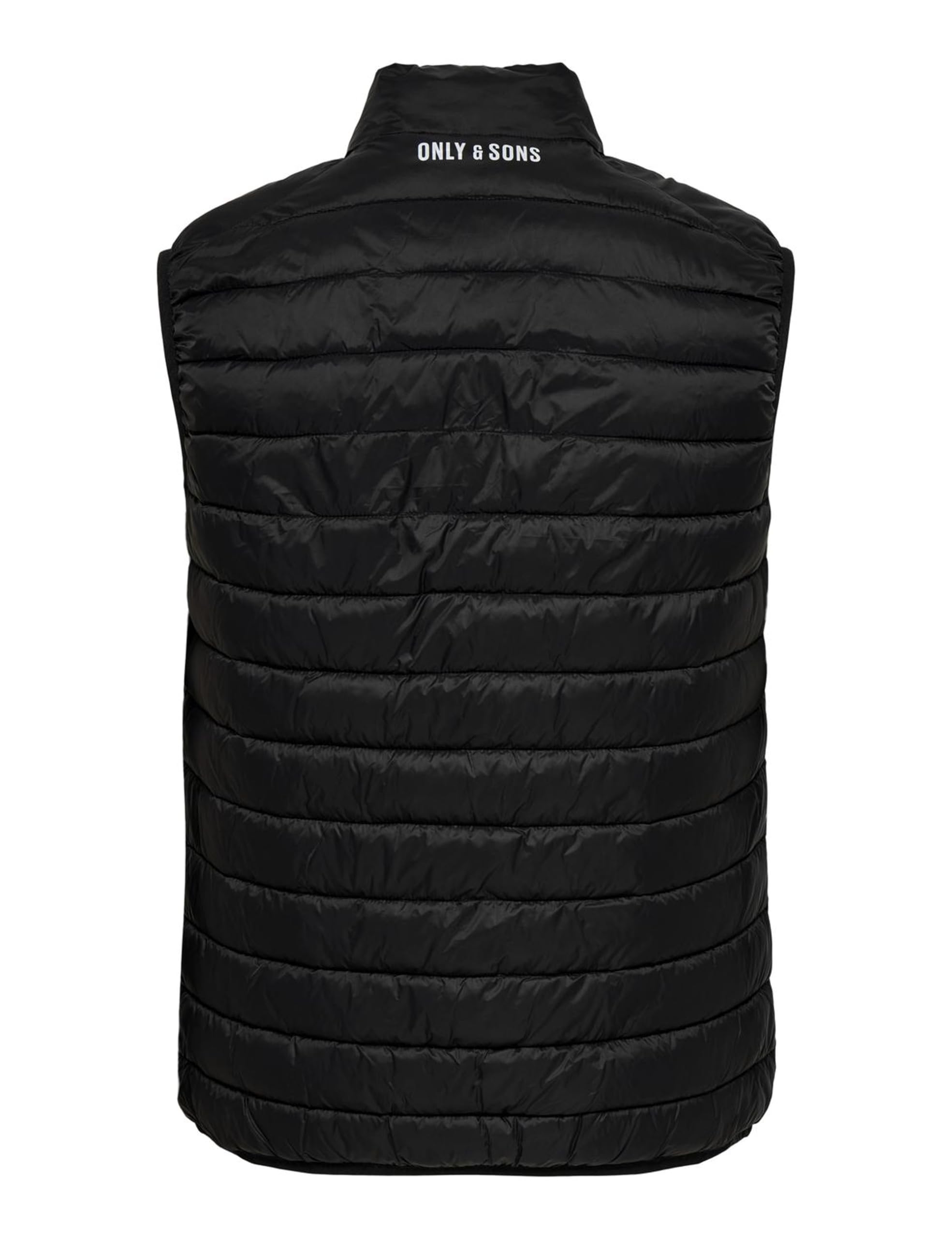 Only & Sons Onsraff Gilet Trapuntato Uomo L Nero