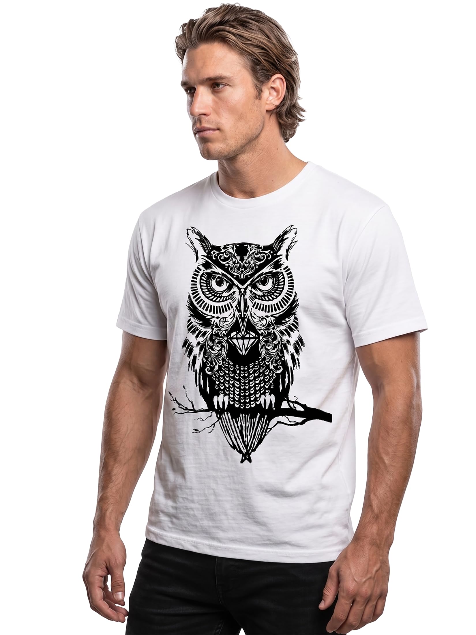 Makaya Gufo Swag T-Shirt Uomo 3XL Cotone Manica Corta