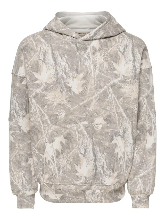 Only & Sons Onsjosh felpa uomo M silver lining