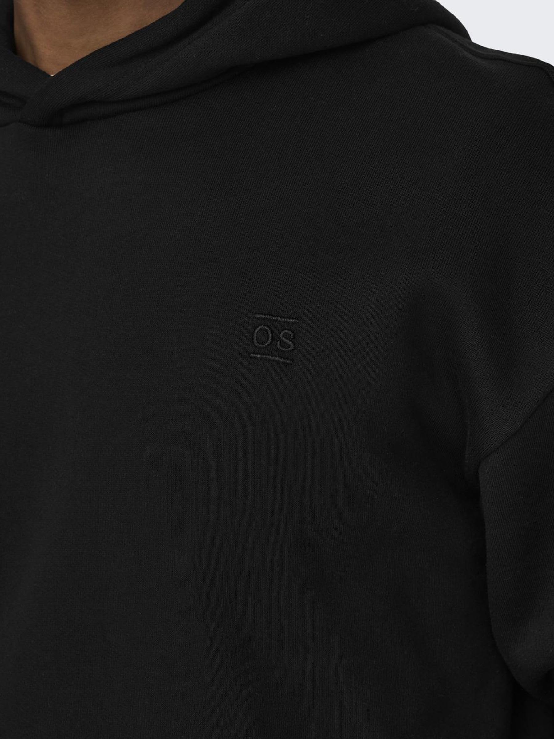 Only & Sons Onsdan Felpa Pesante Cappuccio Uomo Relaxed