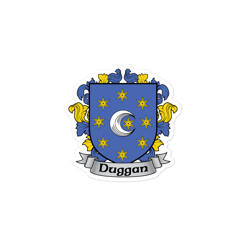 7.62 Design Duggan Irish Family Coat of Arms Adesivo 7,6 cm