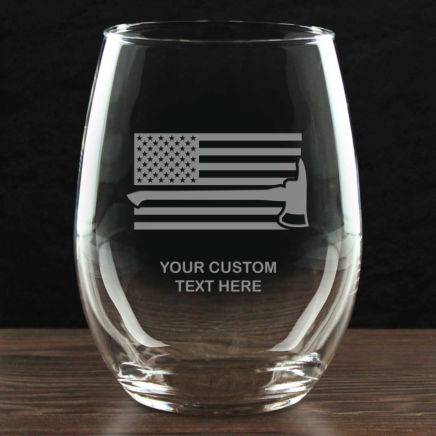 7.62 Design Firefighter bicchiere vino senza stelo 21oz Maltese Cross