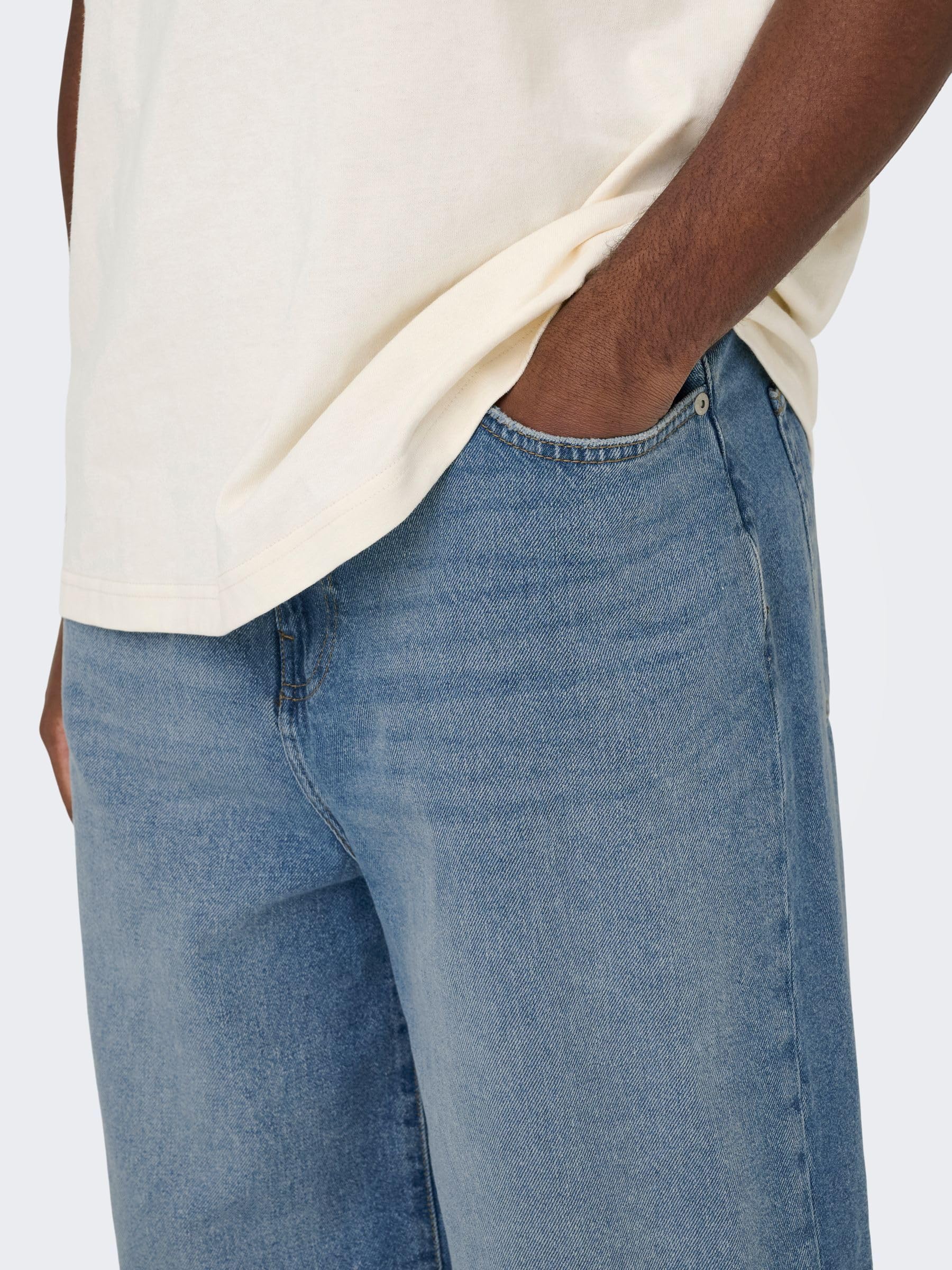 Only & Sons Onscarl Balloon MB 2356 Jeans Uomo 28W/30L Blu