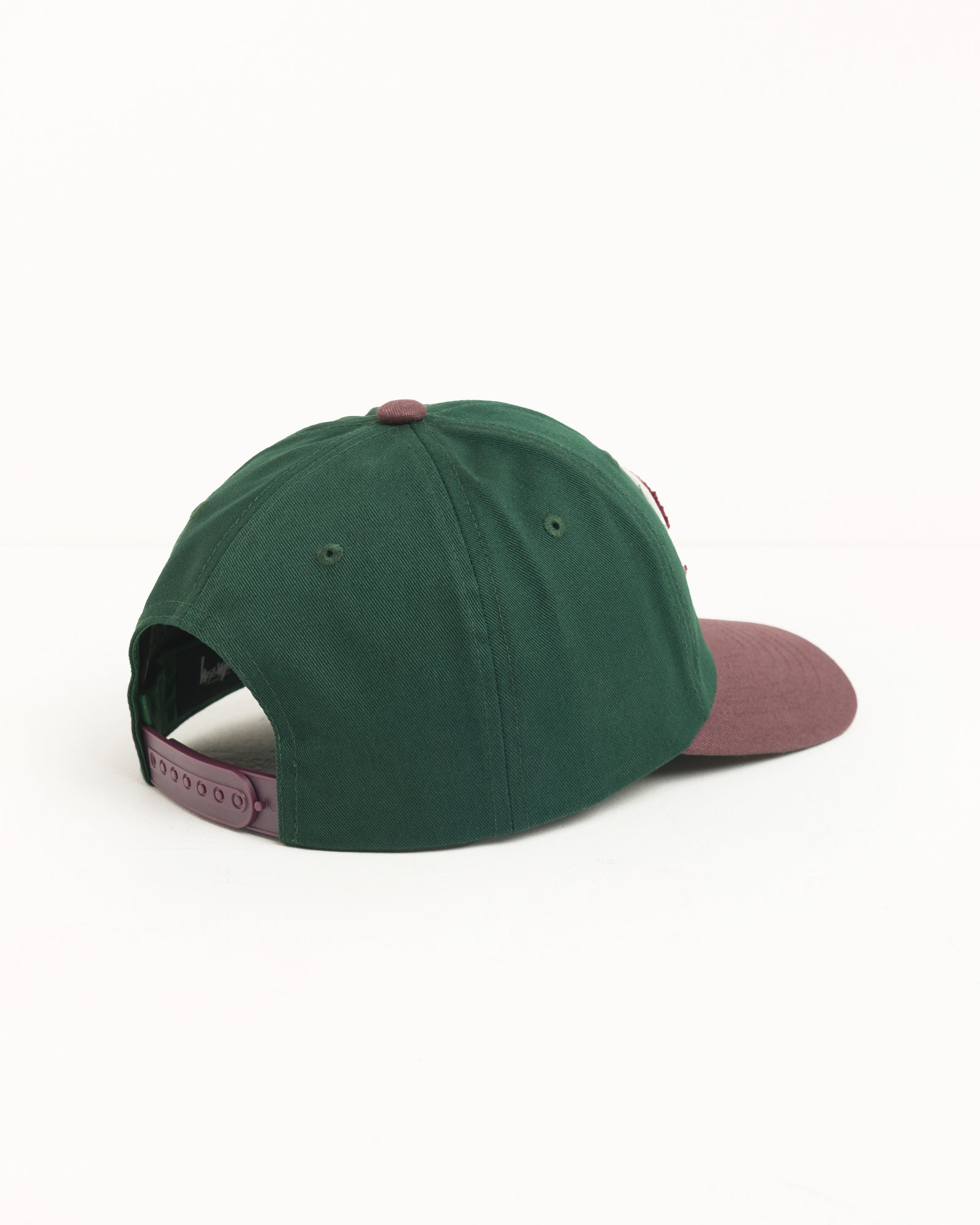 Stussy Chenille S Snapback Cap berretto spruce cotone