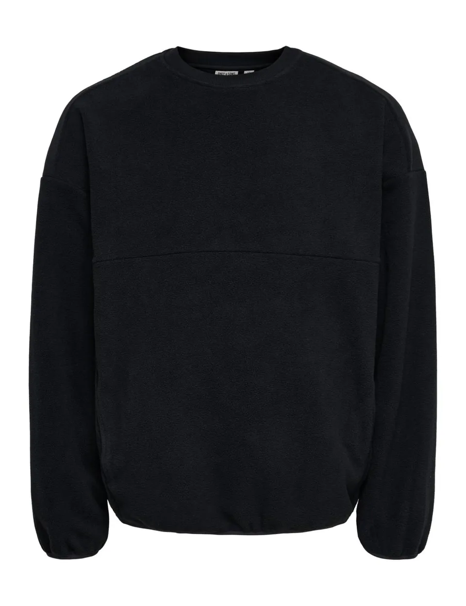 Only & Sons Onsakeem RLX Crew Felpa Nero L Girocollo
