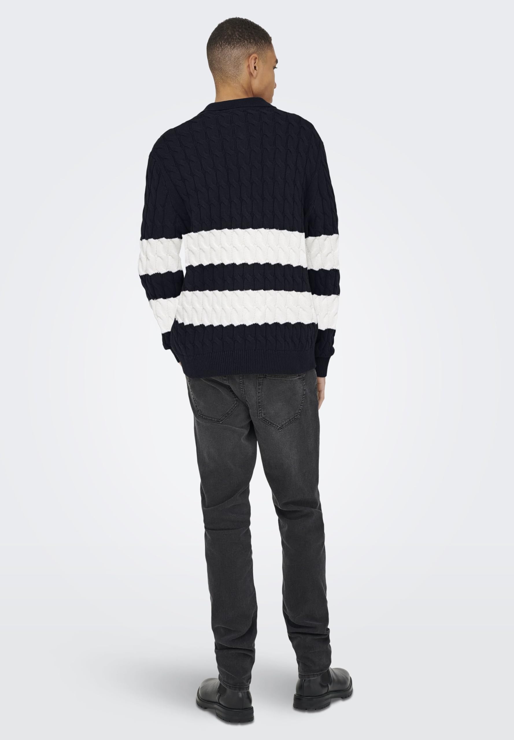 Only & Sons Onskicker RLX Polo Maglia Uomo S Blu Navy
