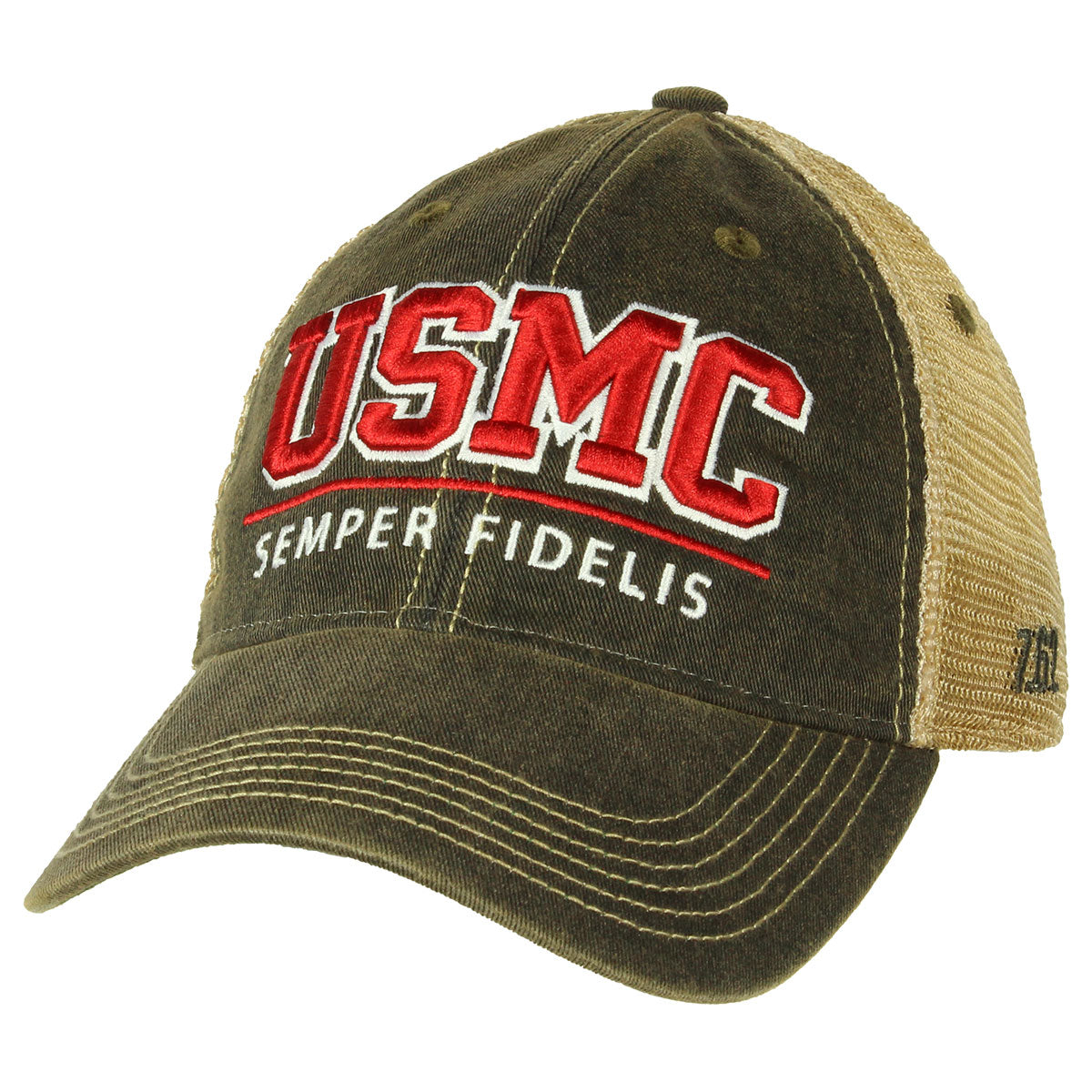 7.62 Design USMC Semper Fidelis cappello trucker nero taglia unica