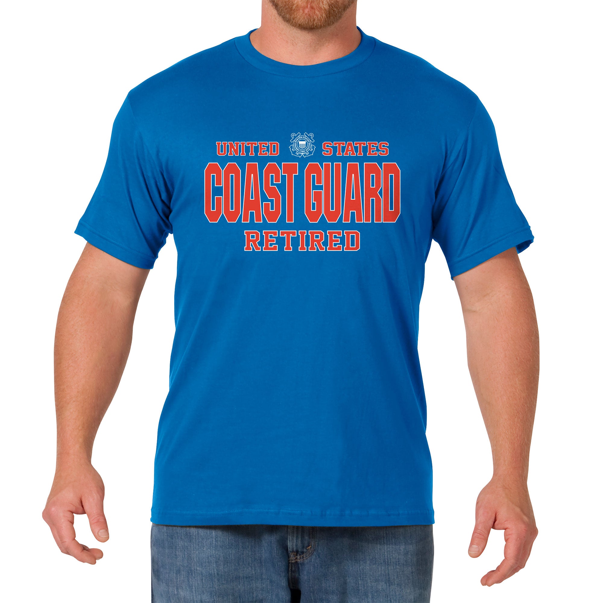 7.62 Design Coast Guard Retired t-shirt unisex cotone