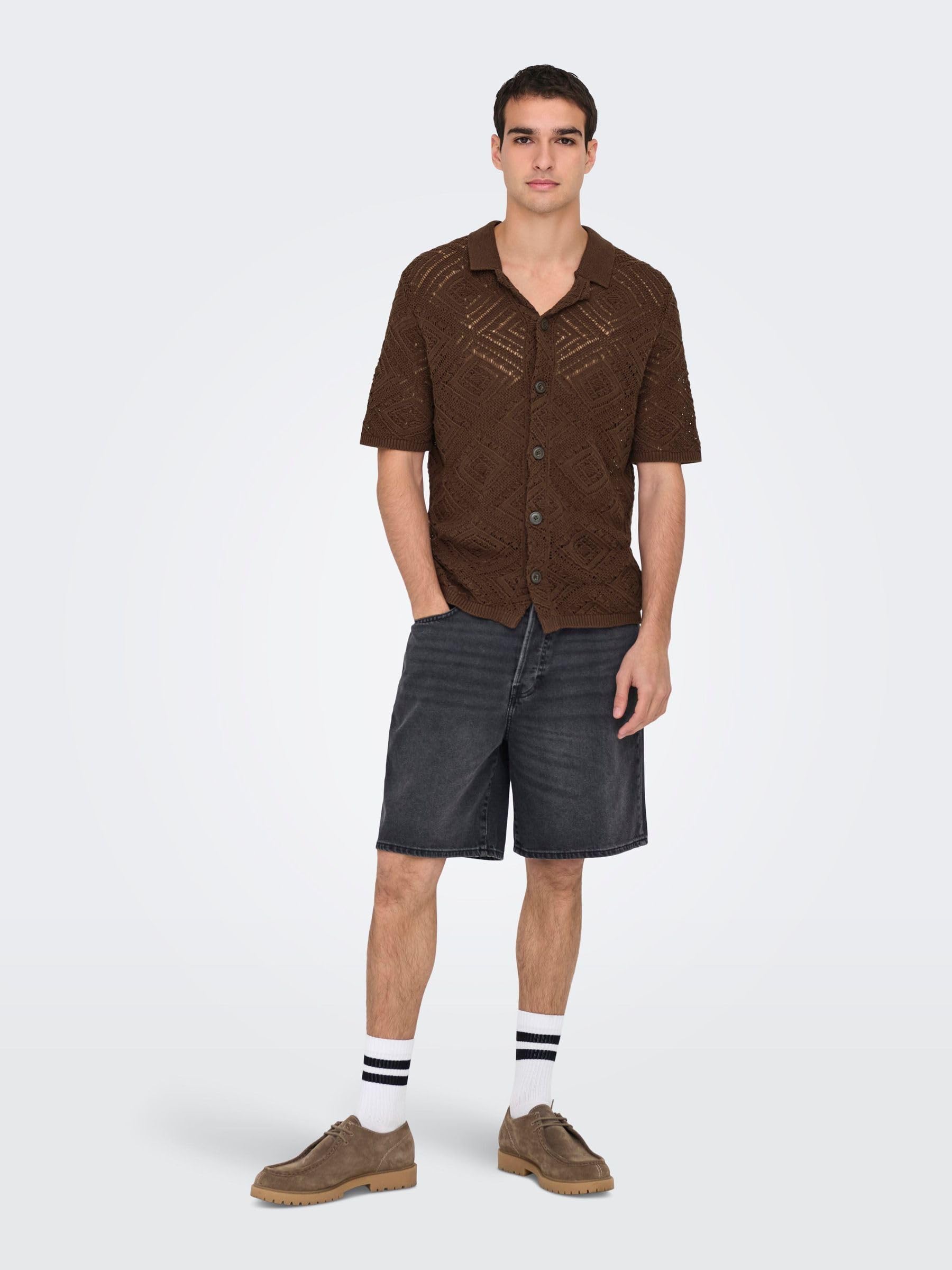 ONLY & SONS Onskolmar Cardigan Maglia Demitasse taglia S