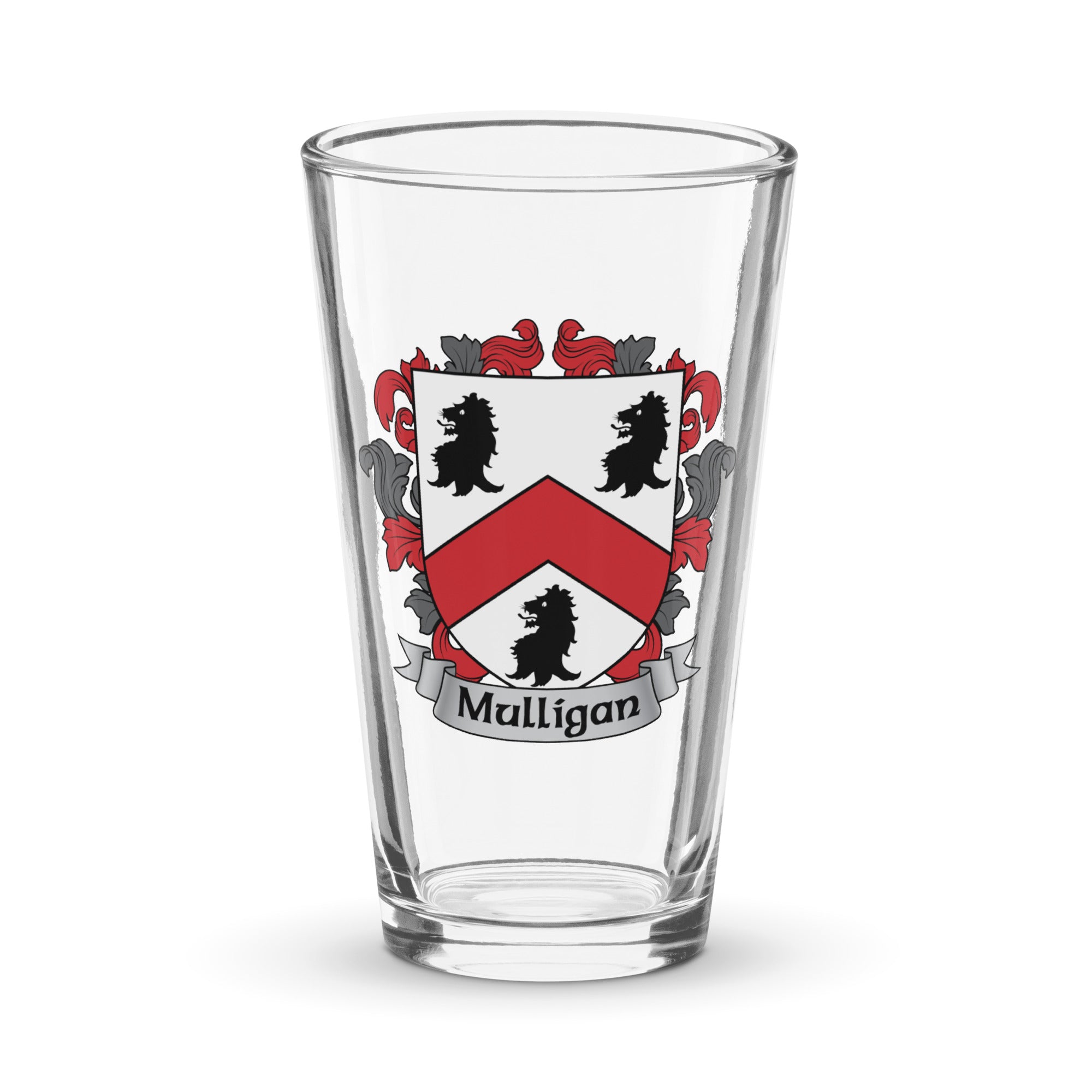 7.62 Design Mulligan Bicchiere vetro 16oz stemma irlandese