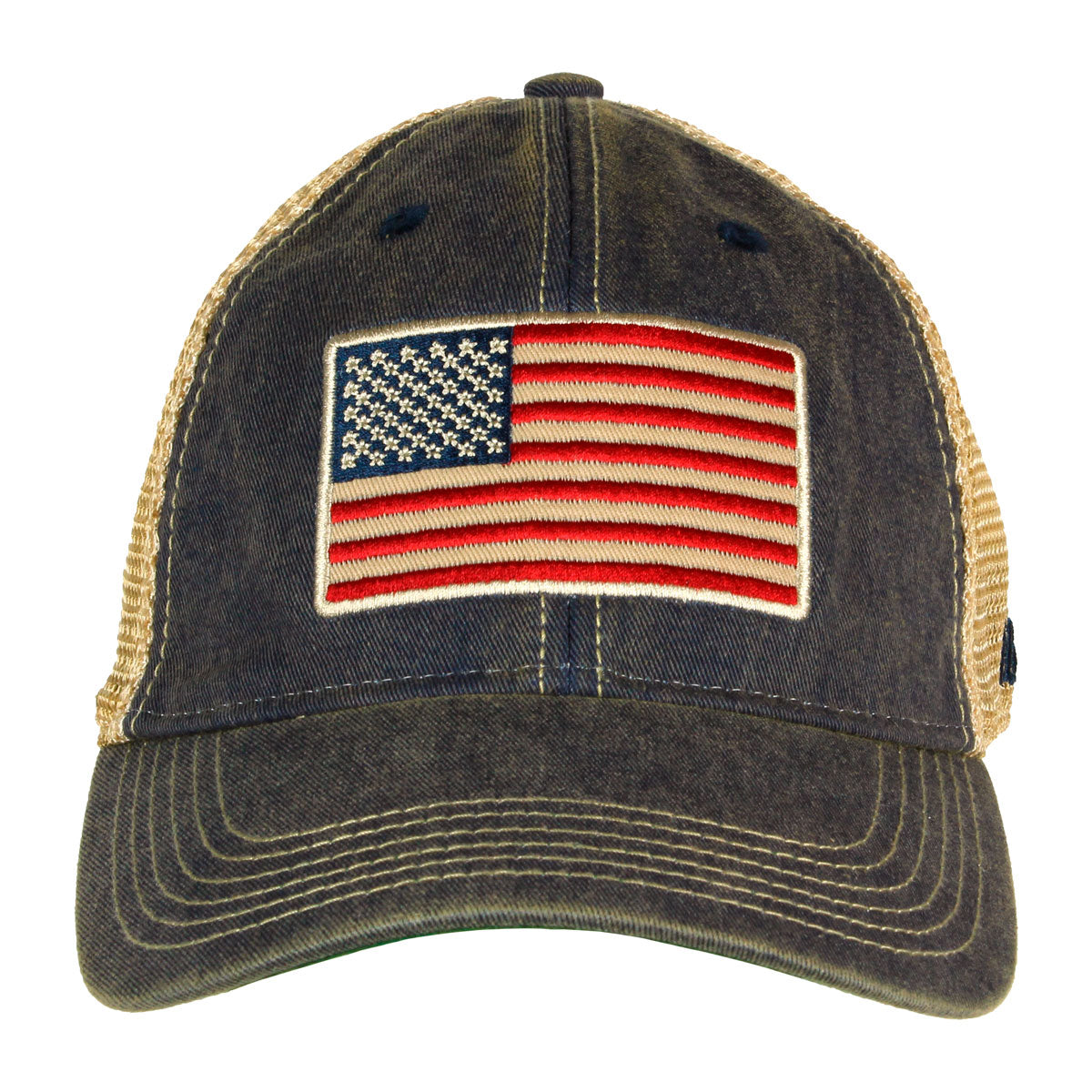 7.62 Design American Flag Cappello Trucker Blu Taglia Unica