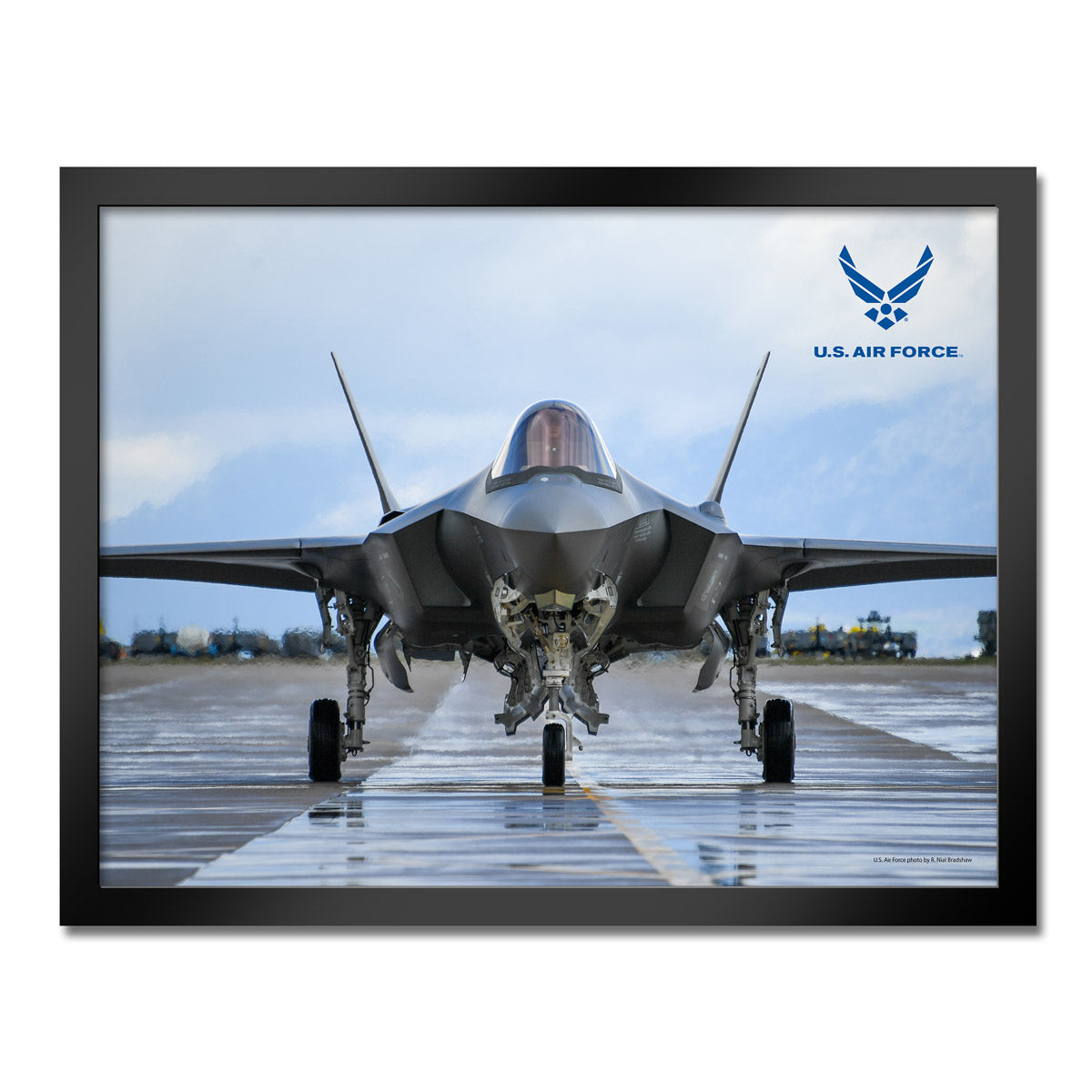 7.62 Design F-35 stampa incorniciata 35x51 cm Air Force