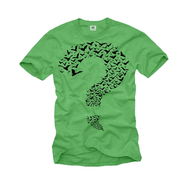 Makaya Riddler T-Shirt Uomo M Cotone Nero Stampa