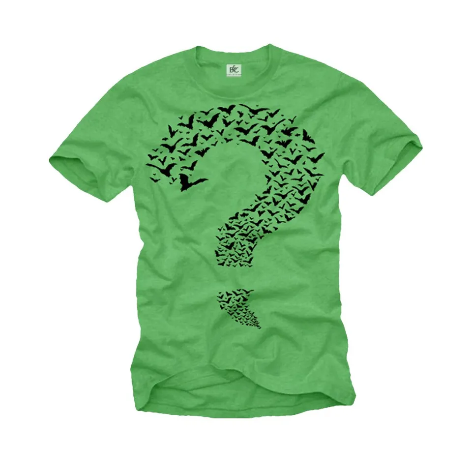 Makaya Riddler T-Shirt Uomo M Cotone Nero Stampa