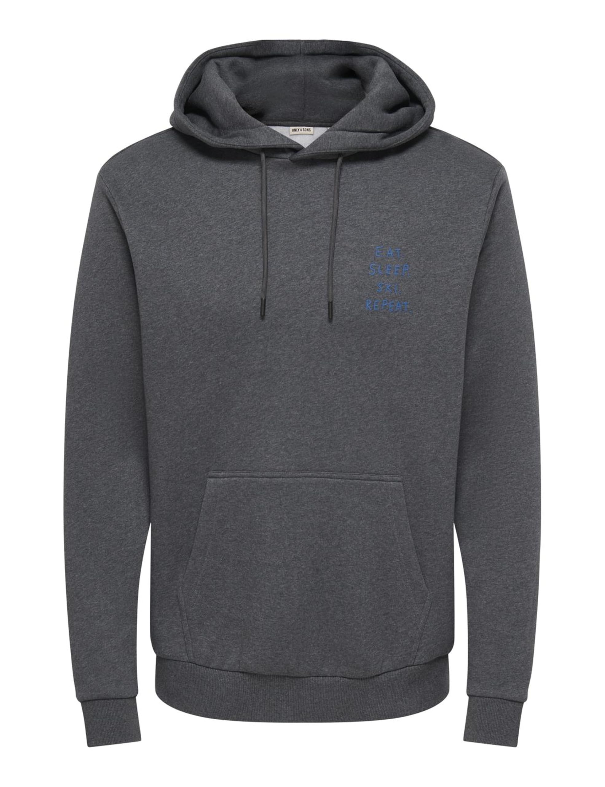 Only & Sons Onsceres Felpa Uomo L Nero Cotone