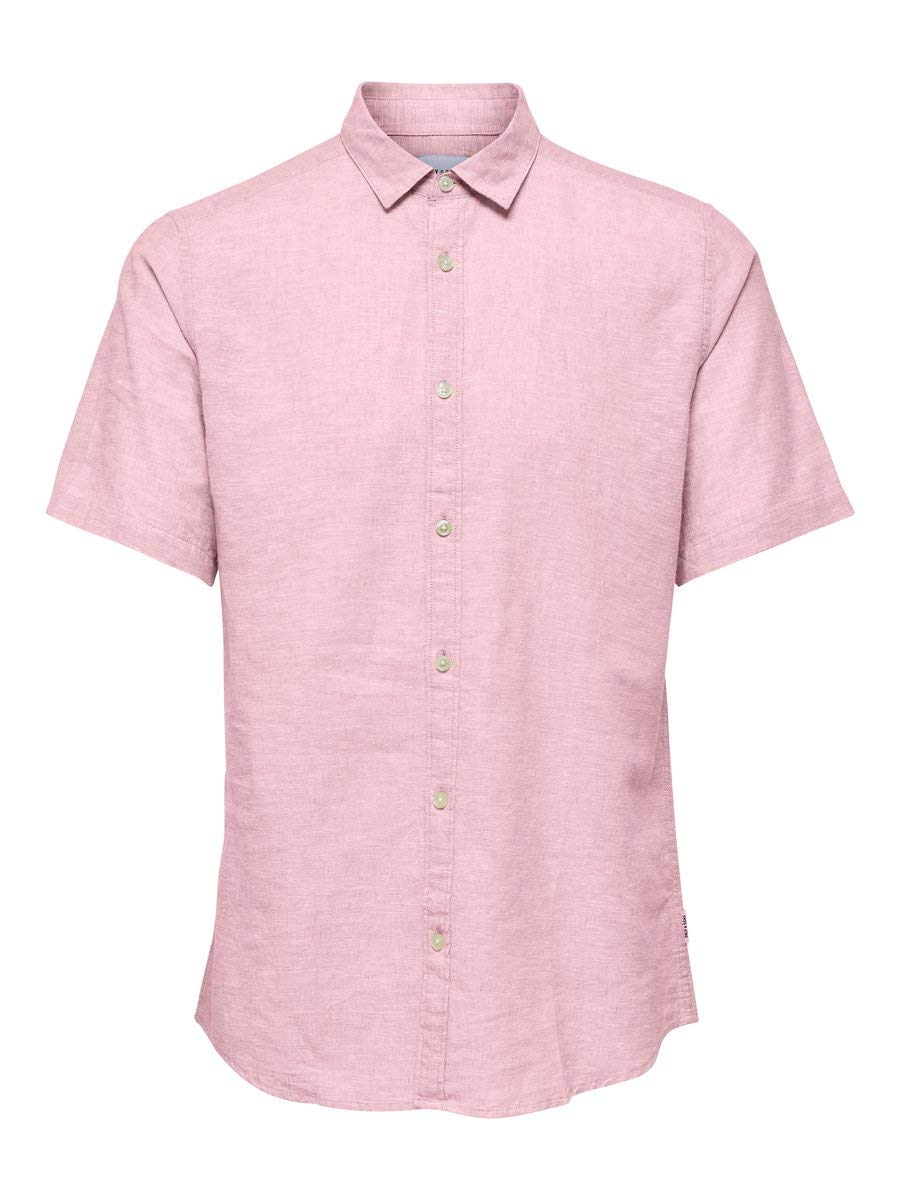 Only & Sons Caiden Camicia Manica Corta Cotone Casual