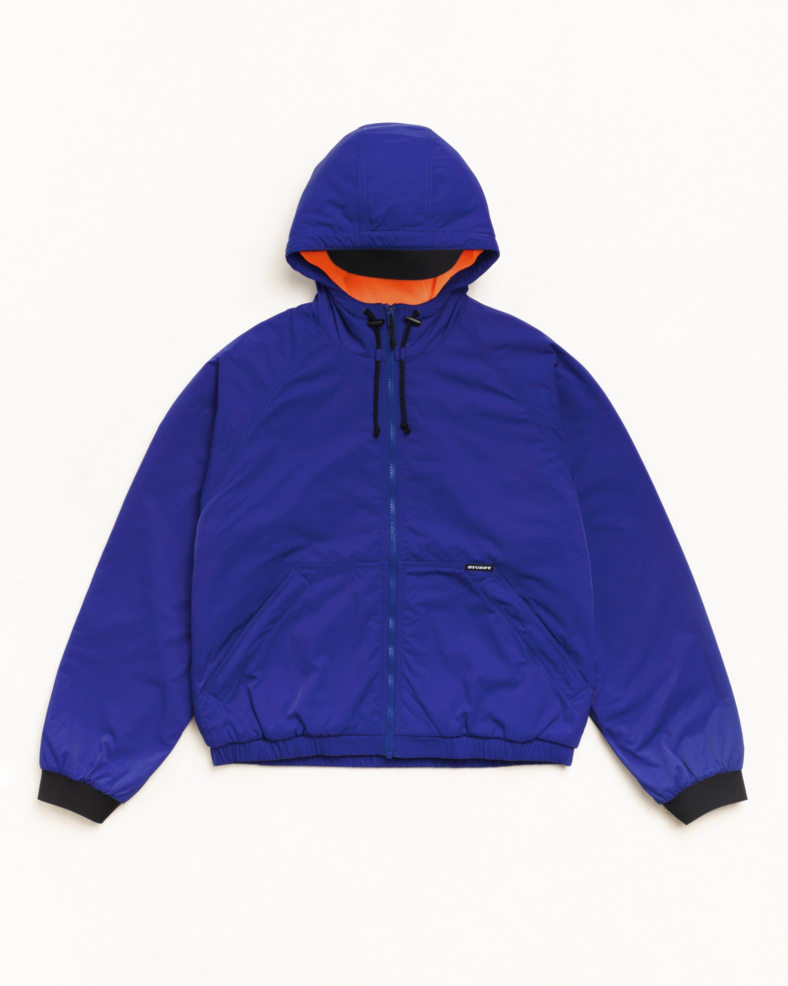 Stussy Coastline Hooded Jacket giubbotto Iris M nylon