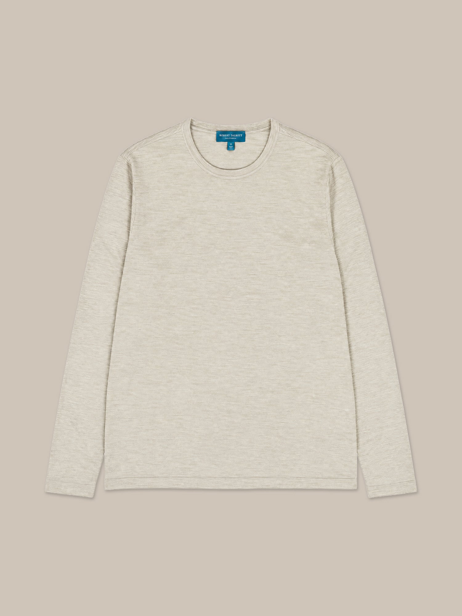 Robert Talbott Lawrence maglione lana seta flax maniche lunghe