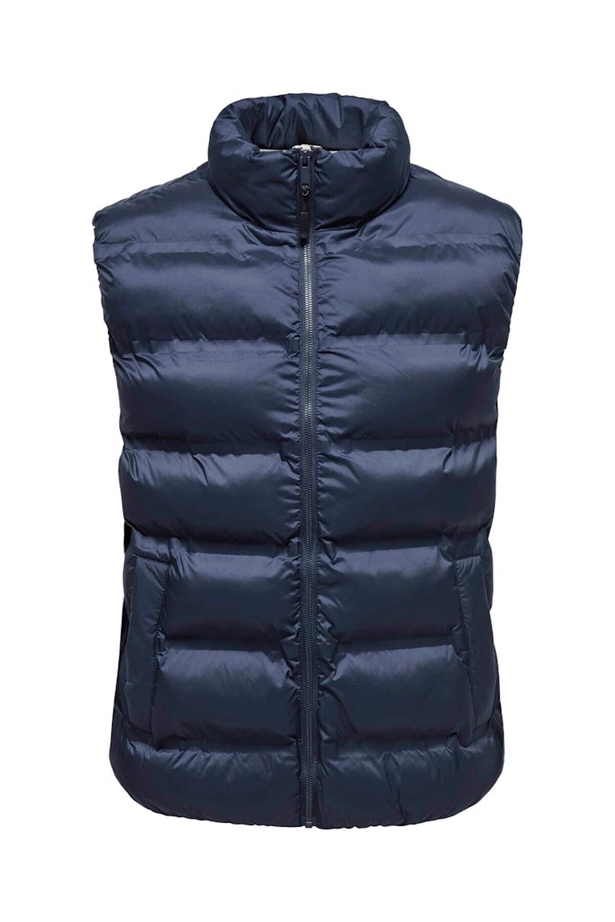 Only & Sons Onsunion Puffer Gilet uomo M nero leggero