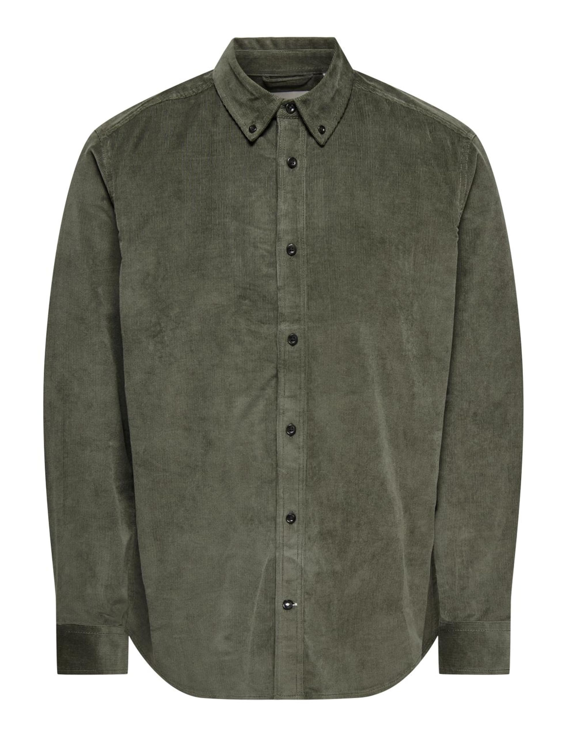 ONLY & SONS Onsmichael Camicia Uomo Castor Gray Maniche Lunghe
