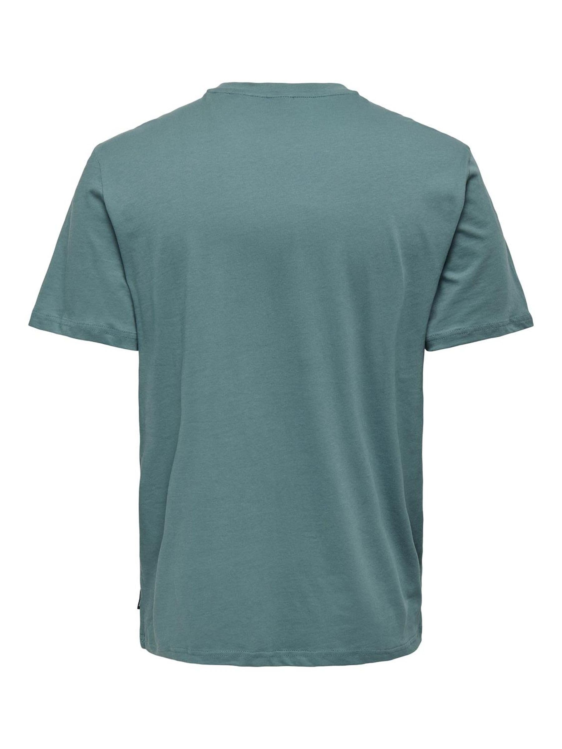 Only & Sons Onsalberto T-shirt cotone girocollo XL