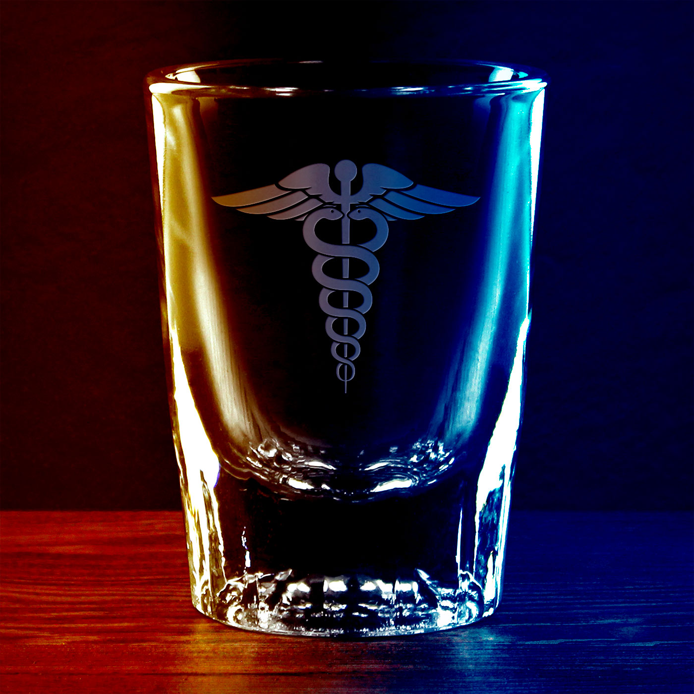 7.62 Design First Responder Bicchierino Vetro 2oz Inciso