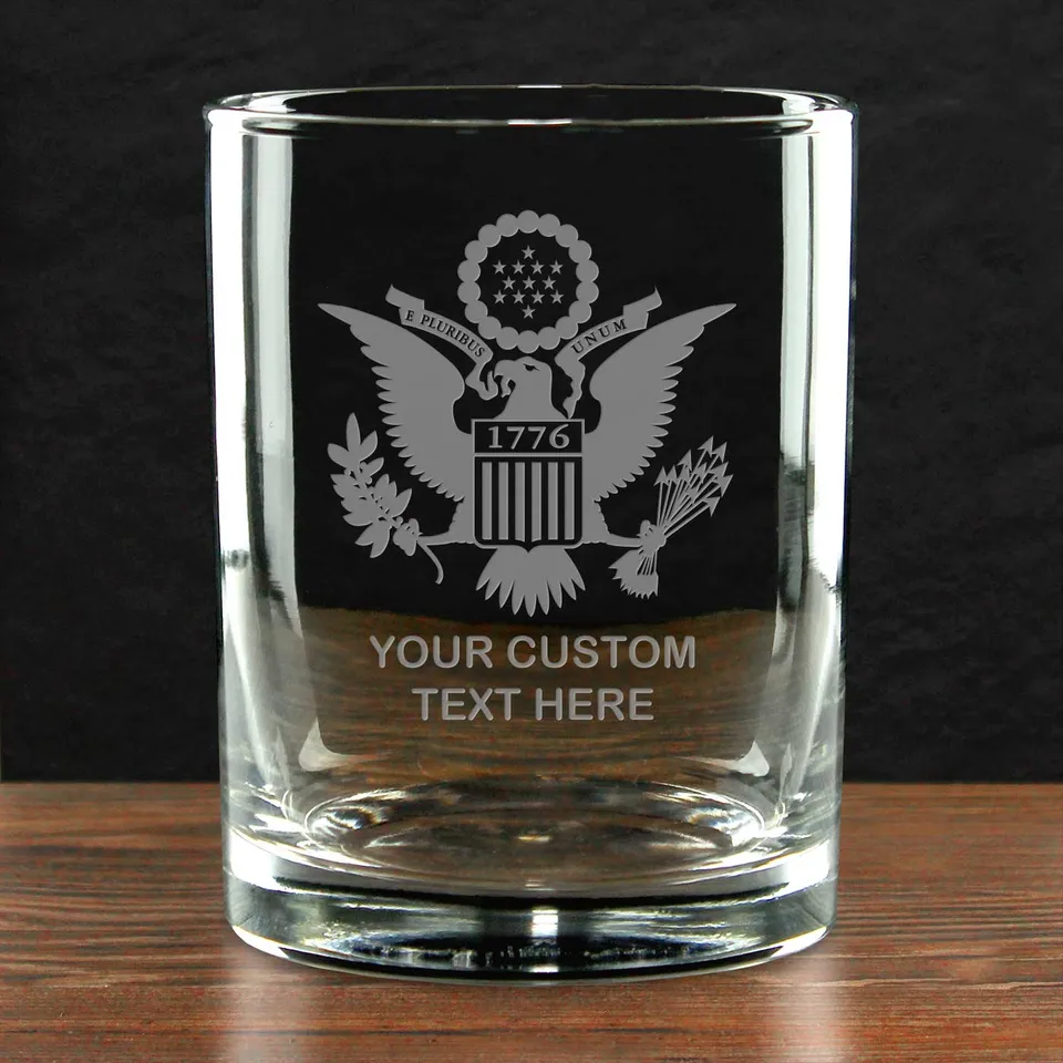 7.62 Design 1776 Eagle Bicchiere Whisky 14oz Personalizzato