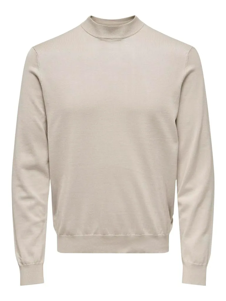 ONLY & SONS Maglione Uomo L Lavorato a Maglia