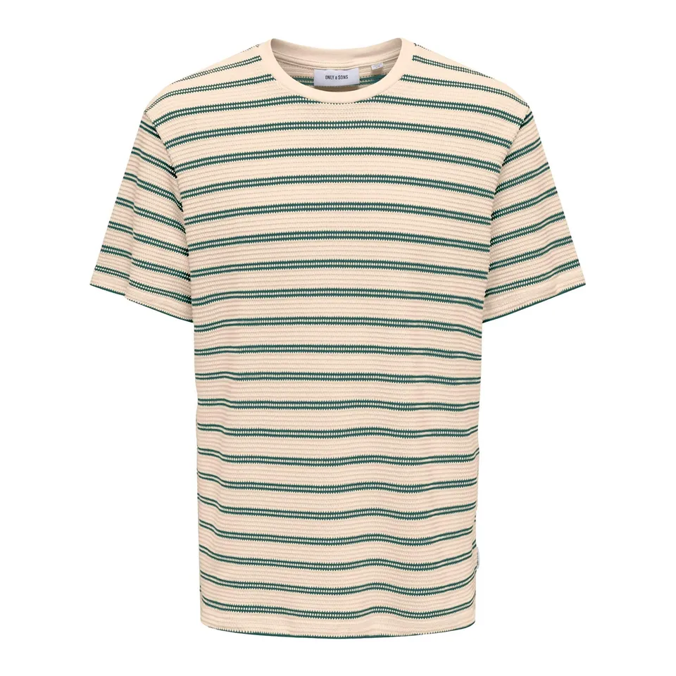 Only & Sons Sian Regular Striped Camicia Uomo Cotone Righe