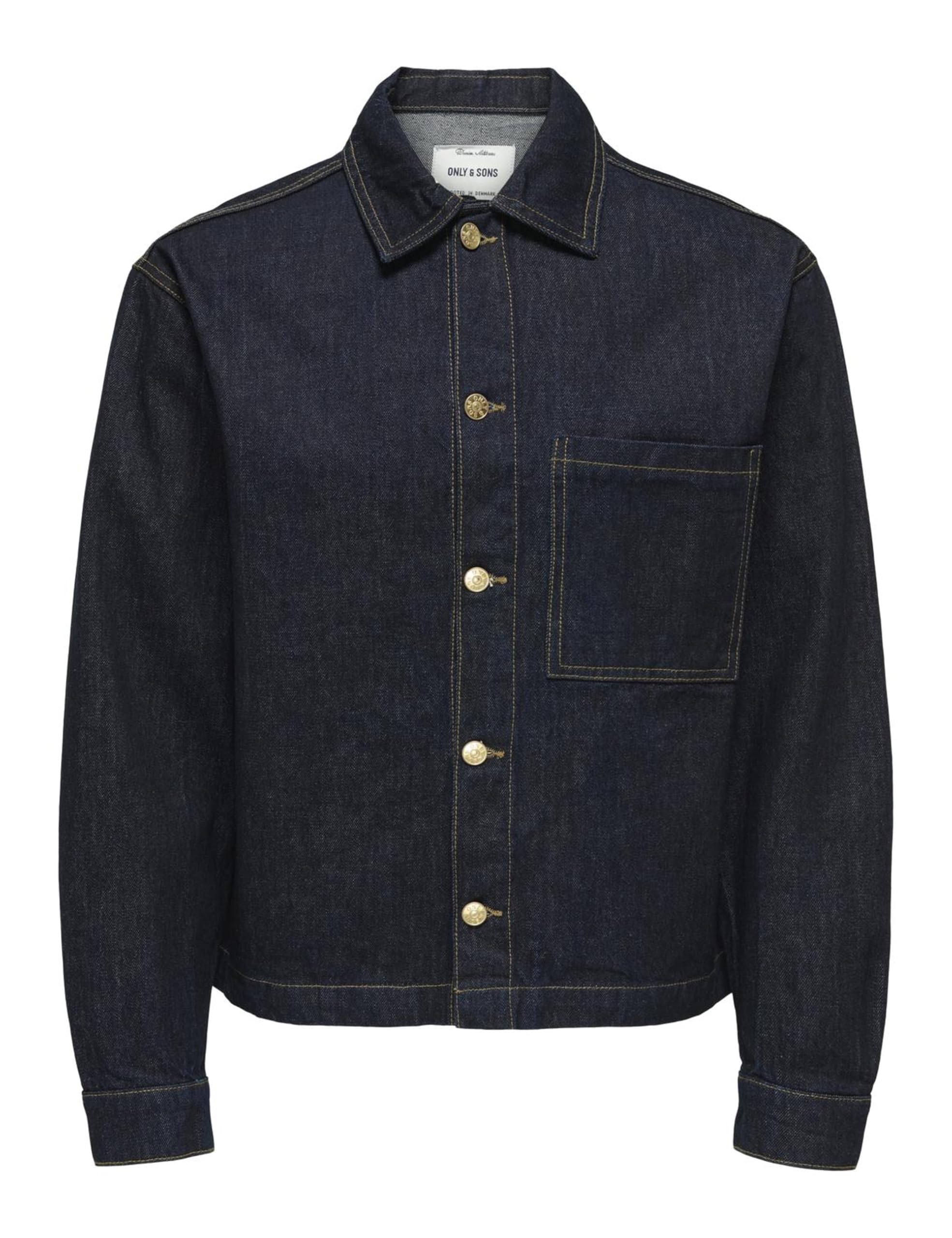 Only & Sons Onssprick Giacca Denim Uomo L Nero