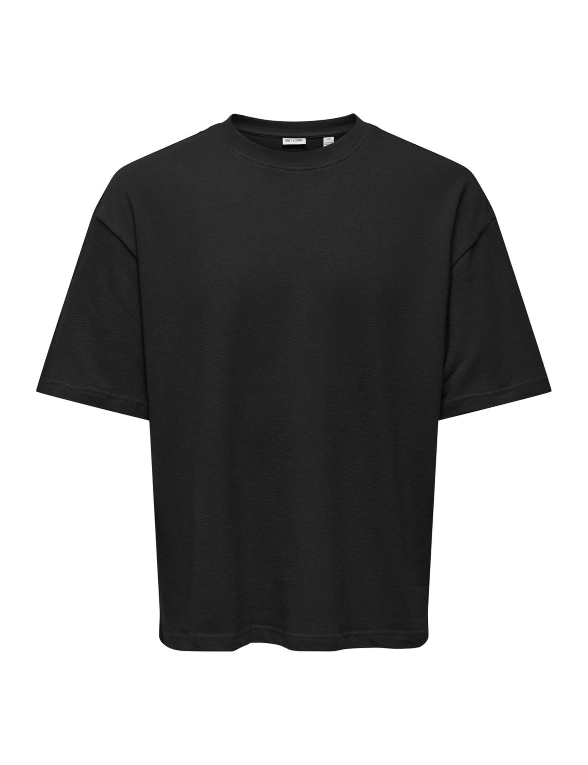 Only & Sons Onslenny T-Shirt Uomo Cotone Nero