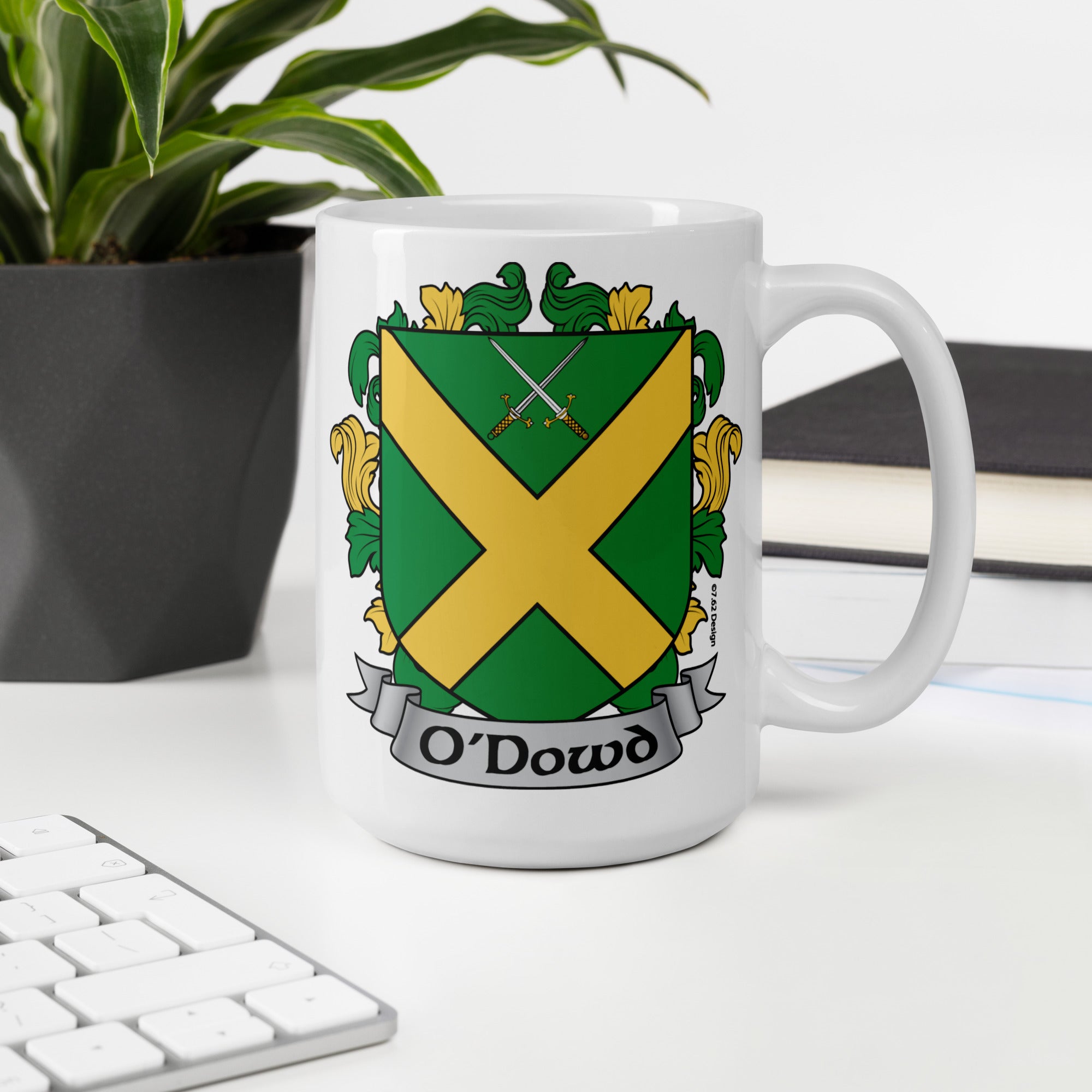 7.62 Design O'Dowd Tazza ceramica 440 ml stemma irlandese