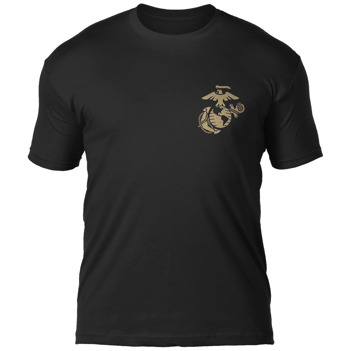 7.62 Design Forged In Battle T-Shirt Uomo Cotone Nero USMC