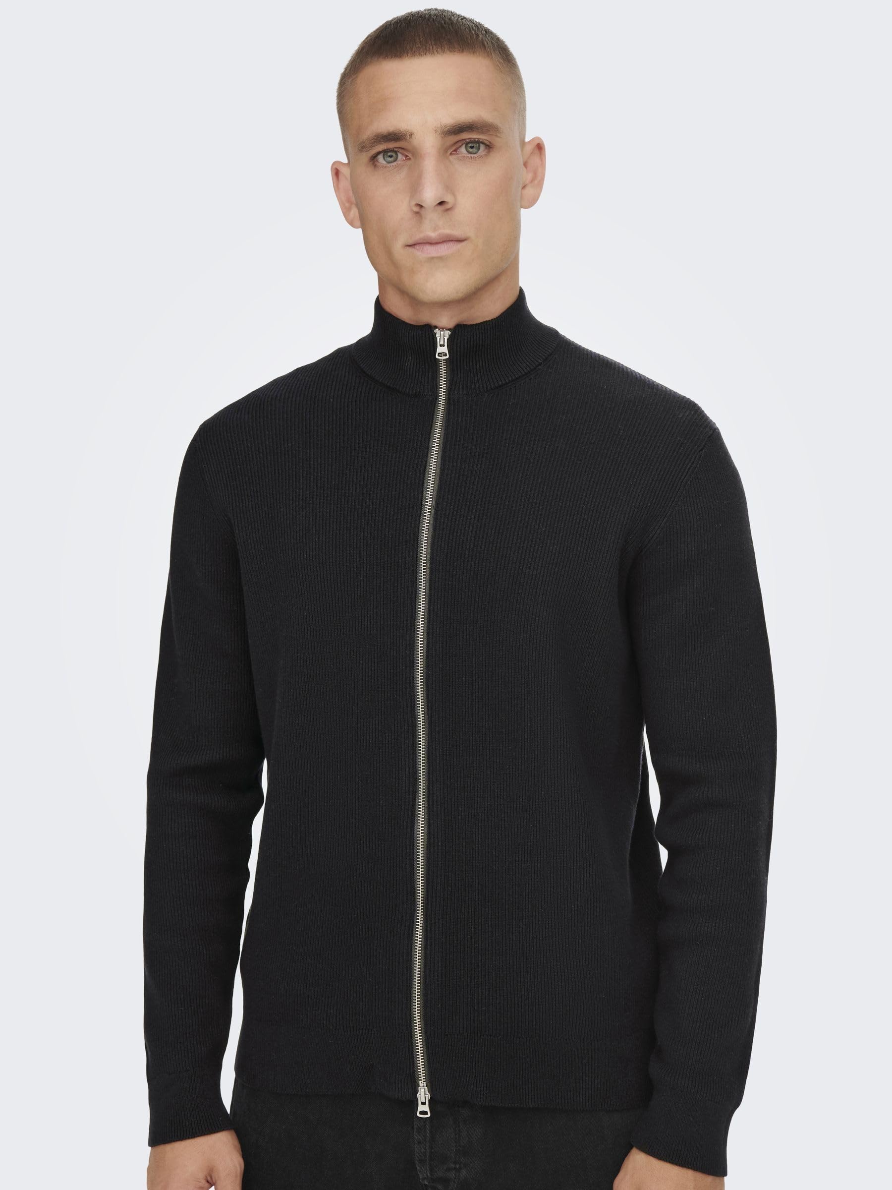 ONLY & SONS Onsphil Reg 12 Felpa Uomo Blu Taglia M